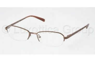 Image of Tory Burch TY1003 SV Prescription Eyeglasses - Brown Frame / 50 mm Prescription Lenses, 104-5017
