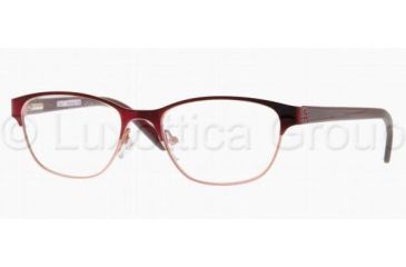 Image of Tory Burch TY1015 Bifocal Prescription Eyeglasses 346-4916 - Burgundy Pink 