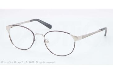 Image of Tory Burch TY1034 Single Vision Prescription Eyeglasses 128-49 - Denim Frame, Demo Lens Lenses