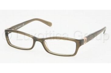 Image of Tory Burch Ty2010 Eyeglasses TY2010 with Lined Bifocal Rx Prescription Lenses 735-5116 - Olive 
