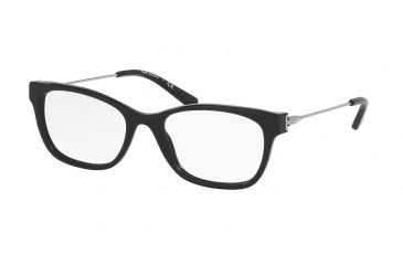 Image of Tory Burch TY2063 Single Vision Prescription Eyeglasses 1390-51 - Black/Silver Frame