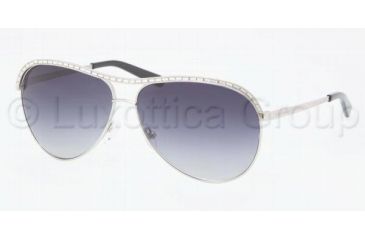 Image of Tory Burch TY6015B Progressive Prescription Sunglasses TY6015B-102-11-5912 - Lens Diameter: 59 mm, Frame Color: Silver