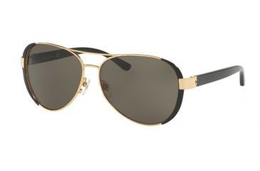 Image of Tory Burch TY6052 Single Vision Prescription Sunglasses TY6052-31333-60 - Lens Diameter 60 mm, Frame Color Gold / Black