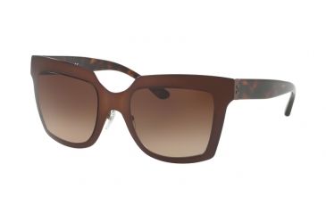 Image of Tory Burch TY6053 Progressive Prescription Sunglasses TY6053-320613-51 - Lens Diameter 51 mm, Frame Color Bronze/dark Tort