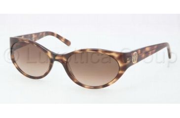 Image of Tory Burch TY7038 Bifocal Prescription Sunglasses TY7038-104413-5718 - Lens Diameter 57 mm, Frame Color Tiger Tortoise
