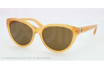 Image of Tory Burch TY7045 TY7045 Bifocal Prescription Sunglasses TY7045-110573-5717 - Lens Diameter 57 mm, Frame Color Honey