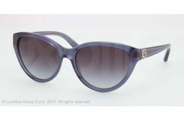 Image of Tory Burch TY7045 TY7045 Bifocal Prescription Sunglasses TY7045-110611-5717 - Lens Diameter 57 mm, Frame Color Clear Blue