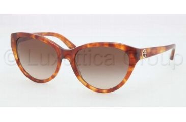 Image of Tory Burch TY7045 TY7045 Bifocal Prescription Sunglasses TY7045-503-13-5717 - Lens Diameter 57 mm, Frame Color Honey Tortoise