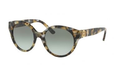 Image of Tory Burch TY7087 Bifocal Prescription Sunglasses TY7087-16128E-52 - Lens Diameter 52 mm, Frame Color Pearl Tokyo Tort