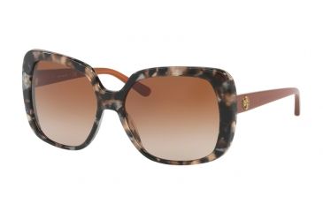 Image of Tory Burch TY7112 Progressive Prescription Sunglasses TY7112-168213-57 - Lens Diameter 57 mm, Frame Color Pearl Brown Tort