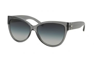 Image of Tory Burch TY9033 Sunglasses 135311-59 - Milky Smoke Frame, Grey Blue Gradient Lenses