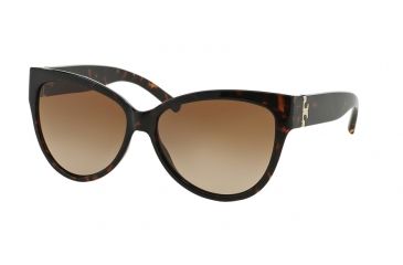 Image of Tory Burch TY9033 Sunglasses 51013-59 - Tortoise Frame, Brown Gradient Lenses