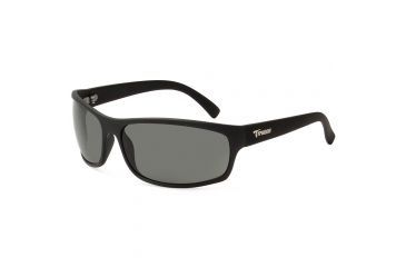 Image of Typhoon Harbor Sunglasses - Matte Black Frame, Horizon Grey Polarized Lenses 946TMBK
