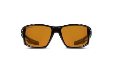 Image of Under Armour Captain Storm Single Vision Prescription Sunglasses, Shiny Black Frame-U8630064-000138SV