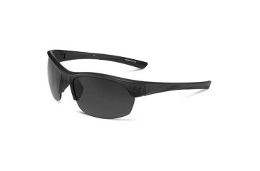Image of Under Armour Marbella, Satin Black Frame w/Black Rubber, Gray Lens, U8630066-010100