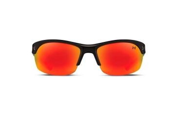 Image of Under Armour Marbella, Satin Black, w/Gray Rubber, Gray w/Orange ML, U8600066-010941