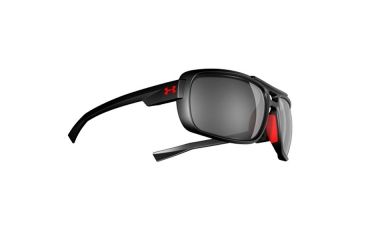 Image of Under Armour Sideline, Satin Black Frame, Gray Lens, U8600057-010101
