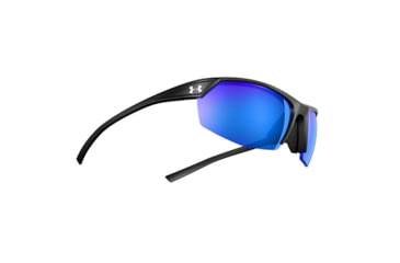 Image of Under Armour Zone 2.0,Satin Black Frame w/Black Rubber,Blue Mirror Len, U8600050-010168
