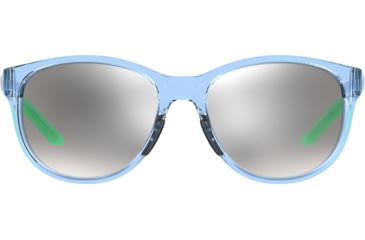 Image of Under Armour Breathe Sunglasses with Transparent Azure Frame and Silver Mirror Lens, Medium, UA0014GS MVU-IC