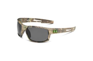 Image of Under Armour Captain Storm Polarized Sunglasses Realtree Frame, Grey Polarized Lens UAG8630064878708