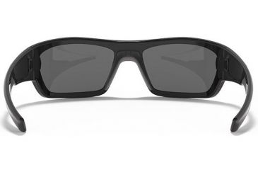 Image of Under Armour Force Sunglasses, Shiny Black/Charcoal Frame, Gray Lens U8600086-000900