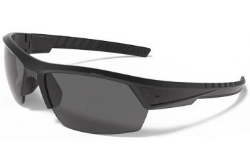 Image of Under Armour Igniter 2.0 Storm Sunglasses, Satin Black/Black Frame,Gray Polarized U8631051-010108