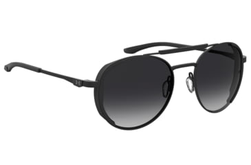 Image of Under Armour Pursuit Sunglasses with Matte Black/Grey Frame and Polarized Gradient Lens, Medium, UA0008GS 003-WJ