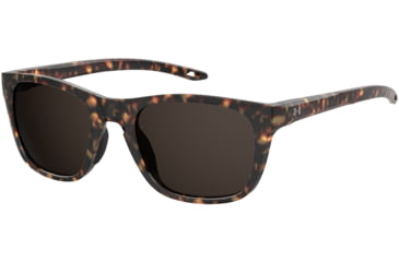 Image of Under Armour Raid Sunglasses with Brown Havana Frame and Brown Lens, Medium, UA0013GS 086-70