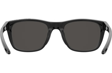 Image of Under Armour Raid Sunglasses with Shiny Black Frame and Grey Polarized Lens, Medium, UA0013GS 807-M9