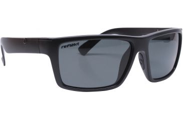 Image of Unsinkable Echo Sunglasses-Black-Polarized ColorBlast Grey