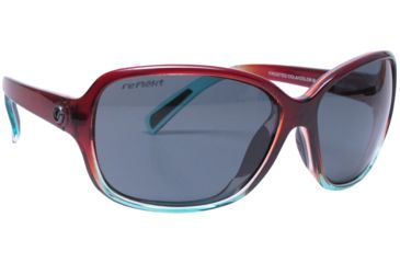 Image of Unsinkable Lotus Sunglasses - Women's-Frosted Cola-Polarized ColorBlast Grey