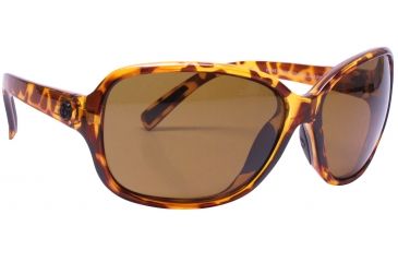 Image of Unsinkable Lotus Sunglasses - Women's-Honey Tort-Polarized ColorBlast Brown