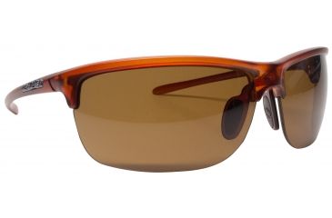 Image of Unsinkable Vapor 2.0 Sunglasses-Matte Caramel-Polarized ColorBlast Brown