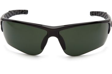 Image of Venture Gear Atwater Safety Glasses w/Forest Gray Anti-Fog Lens, Black, VGSB1226TB