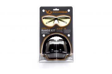 Image of Venture Gear Ever-Lite Range Kit, PM8010 Earmuff, Ever-Lite Black Frame and Amber Lens Glasses VGCOMBO8630