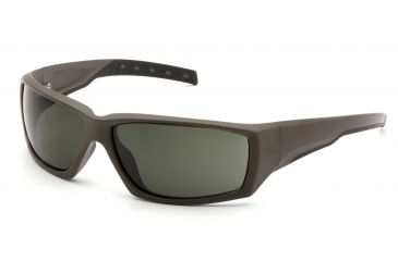 Image of Venture Gear Overwatch Shooting Glasses, Forest Gray Anti-Fog Lens, OD Green Frame VGSG722T
