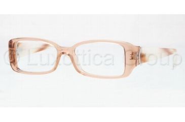 Image of Versace Eyeglasses VE3118 with Rx Prescription Lenses 772-5015 - Brown Transparent 