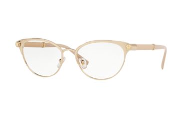 Image of Versace V-ROCK VE1259Q Bifocal Prescription Eyeglasses, 52mm, Pale Gold, VE1259Q-1252-52-BI