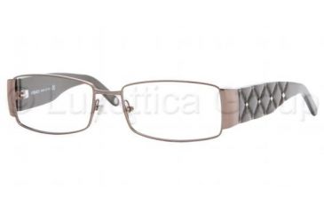 Image of Versace VE1153B Progressive Eyeglasses - Dark Brown Demo Lens Frame / 51 mm Prescription Lenses, 1234-5116