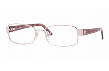 Image of Versace VE1177 Progressive Eyeglasses - Light Pink Demo Lens Frame / 52 mm Prescription Lenses, 1056-5216