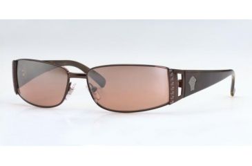 Image of Versace VE2021 Progressive Sunglasses Dark Brown Frame / 60 mm Prescription Lenses, 10066U-6015