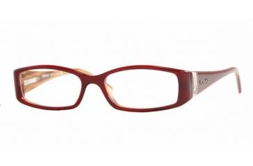 Image of Versace VE3091B SV Prescription Eyeglasses Bordeaux On Havana Frame / 51 mm Prescription Lenses, 141-5115