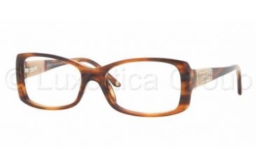 Image of Versace VE3121B Progressive Eyeglasses Havana Frame / 52 mm Prescription Lenses, 163-5216