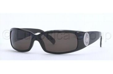Image of Versace VE4044B Bifocal Prescription Sunglasses VE4044B-GB1-87-6015 - Lens Diameter 60 mm, Frame Color Shiny Black
