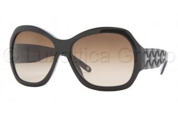 Image of Versace VE 4154B Sunglasses Styles - Shiny Black Brown Gradient Frame, GB1-13-6015