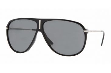 Image of Versace VE4165 Progressive Sunglasses Shiny Black Frame / 65 mm Prescription Lenses, GB1-87-6508