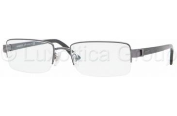 Image of Versace VE1183 Progressive Prescription Eyeglasses 1255-5218 - Anthracite 