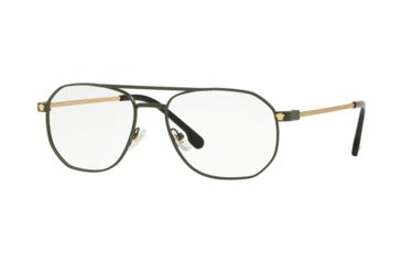 Image of Versace VE1252 Bifocal Prescription Eyeglasses 1432-53 - Matte Green Frame