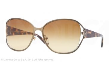 Image of Versace VE2137 Bifocal Prescription Sunglasses VE2137-13252L-58 - Lens Diameter 58 mm, Frame Color Matte Brass