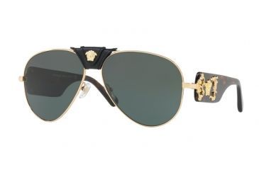 Image of Versace VE2150Q Bifocal Prescription Sunglasses VE2150Q-100271-62 - Lens Diameter 62 mm, Frame Color Gold